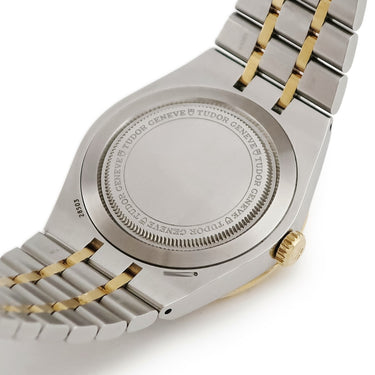 腕時計 チュードル TUDOR ロイヤル 28503 ランダム番 自動巻き メンズ ランダム番 K18YG×SS コンビ デイト シャンパン ローマン