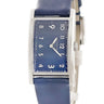 腕時計 ティファニー Tiffany & Co イーストウエスト ミニ 36668644 クオーツ メンズ レディース ネイビー 紺 角型 アラビア