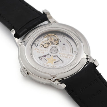 腕時計 ゼニス ZENITH エリート クラシック 03.2290.679/26.C493 自動巻き メンズ 新品同様 チャコールグレー バー