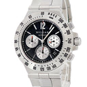 腕時計 ブルガリ BVLGARI ディアゴノ タキメトリック クロノグラフ CH40STA 自動巻き メンズ デイト タキメーター ブラック 黒