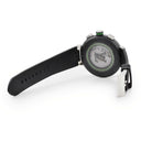 腕時計 ルイヴィトン LOUIS VUITTON タンブール クロノグラフ ダミエ・グラフィット レース QA130Z 自動巻き メンズ ブラックPVD グリーン