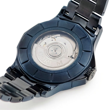 腕時計 コルム CORUM アドミラル レジェンド 395.103.98/V733 AB50 自動巻き メンズ ブルー PVD デイト 信号旗 12角形 スモセコ