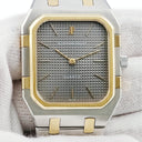 腕時計 オーデマピゲ AUDEMARS PIGUET ロイヤルオーク ジャンボ 6005SA.0.0477SA.01 クオーツ メンズ K18YG×SS コンビ バー グレー