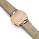 腕時計 カルティエ Cartier バロン ブラン ドゥ カルティエ WGBL0004 クオーツ レディース K18PG無垢 純正ダイヤ シルバー ローマン