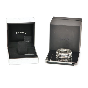 腕時計 シャネル CHANEL ショコラ H0934 クオーツ レディース デジタル シルバー 板チョコ ブレスレット