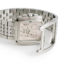 腕時計 ピアジェ PIAGET アップストリーム クロノグラフ 27150 クオーツ メンズ ストリームライン ベゼルバックル 角型 シルバー