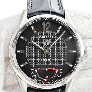 腕時計 タグホイヤー TAG Heuer カレラ ヴィンテージ キャリバー1 WV3010.EB0025 手巻き メンズ スモールセコンド ブラック 限定