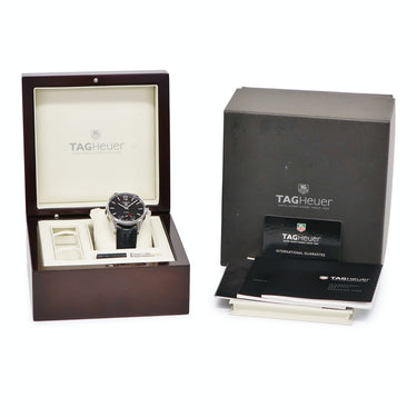 腕時計 タグホイヤー TAG Heuer カレラ ヴィンテージ キャリバー1 WV3010.EB0025 手巻き メンズ スモールセコンド ブラック 限定