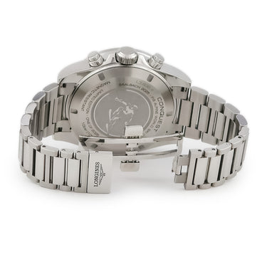 腕時計 ロンジン LONGINES コンクエスト クロノ スキーエディション 42mm L3.836.4.52.9 自動巻き メンズ アンスラサイト グレー 限定