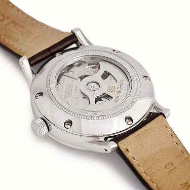 腕時計 グランドセイコー Grand Seiko エレガンスコレクション 9Sメカニカル GMT SBGM221 9S66-00A0 自動巻き メンズ アイボリー デイト