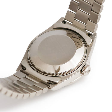 腕時計 ロレックス ROLEX デイトジャスト 31 68159G E番 自動巻き レディース E番 K18WG無垢 純正ダイヤ 3連 プレジデントブレス