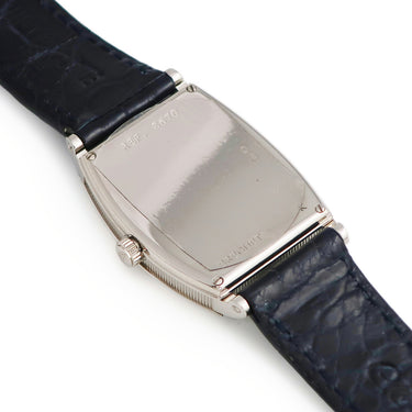 腕時計 ブレゲ BREGUET ヘリテージ トノーカンブレ 8670BB/12/964 自動巻き レディース K18WG無垢 ローマン トノウ 青針