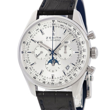 腕時計 ゼニス ZENITH エル プリメロ 410 03.2091.410/01.C494 自動巻き メンズ クロノグラフ トリプルカレンダー ムーンフェイズ