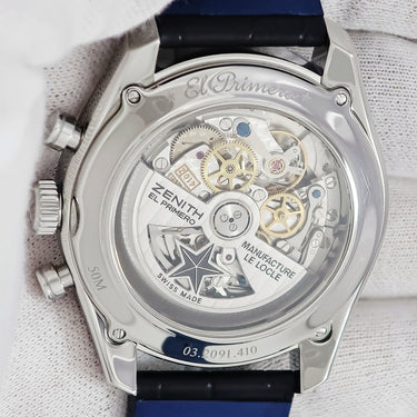 腕時計 ゼニス ZENITH エル プリメロ 410 03.2091.410/01.C494 自動巻き メンズ クロノグラフ トリプルカレンダー ムーンフェイズ