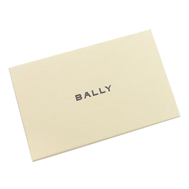 バリー BALLY フラッグ コンチネンタル ウォレット 4BLY-13 マリン レザー 長財布 シルバー金具 紺 二つ折り