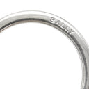 バリー BALLY RBN STR KEYFOB MLK00R レッド×ホワイト×ブラック レザー キーリング シルバー金具 キーホルダー 赤 白 黒 新品 未使用