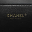 シャネル CHANEL トップハンドル ヴァニティ AS3222 ブラック ラムスキン ショルダーバッグ ゴールド金具 チェーンショルダー バニティ 黒