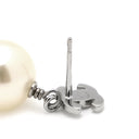 シャネル CHANEL ココマーク パール A36138 シルバー メタル ラインストーン フェイクパール ピアス CCマーク