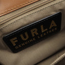 フルラ FURLA FURLA 1927 トップハンドル ミニ wb00109are00003b00 コニャック レザー 2WAYバッグ ゴールド金具 新品 未使用 茶 ショルダー ハンドバッグ