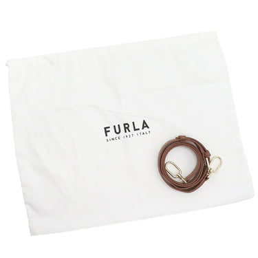 フルラ FURLA FURLA 1927 トップハンドル ミニ wb00109are00003b00 コニャック レザー 2WAYバッグ ゴールド金具 新品 未使用 茶 ショルダー ハンドバッグ