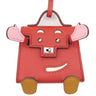エルメス HERMES ビジュードサック ケリードール サンギーヌ×ナタ×ローズサクラ×キャラメル タデラクト バッグチャーム シルバー金具 赤 アイボリー ピンク 茶