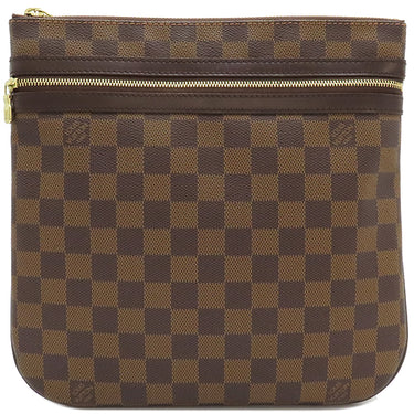 ルイヴィトン LOUIS VUITTON ポシェット ボスフォール N51111 ダミエエベヌ ダミエキャンバス ショルダーバッグ ゴールド金具 茶