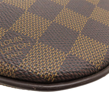 ルイヴィトン LOUIS VUITTON ポシェット ボスフォール N51111 ダミエエベヌ ダミエキャンバス ショルダーバッグ ゴールド金具 茶