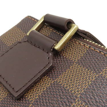 ルイヴィトン LOUIS VUITTON ポシェット ボスフォール N51111 ダミエエベヌ ダミエキャンバス ショルダーバッグ ゴールド金具 茶