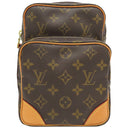 ルイヴィトン LOUIS VUITTON アマゾン M45236 モノグラム モノグラムキャンバス ショルダーバッグ ゴールド金具 茶