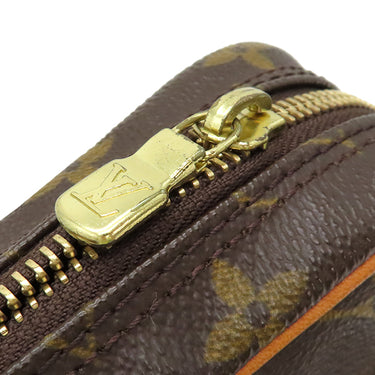 ルイヴィトン LOUIS VUITTON アマゾン M45236 モノグラム モノグラムキャンバス ショルダーバッグ ゴールド金具 茶