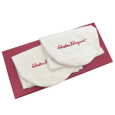 サルヴァトーレ・フェラガモ Salvatore Ferragamo ヴァラ リボン ブラック レザー 3 1/2 パンプス ブラック金具 黒