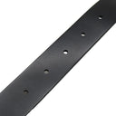 フェラガモ FERRAGAMO ガンチーニ リバーシブル ブラック×ブラウン カーフ ベルト シルバー金具 黒 茶