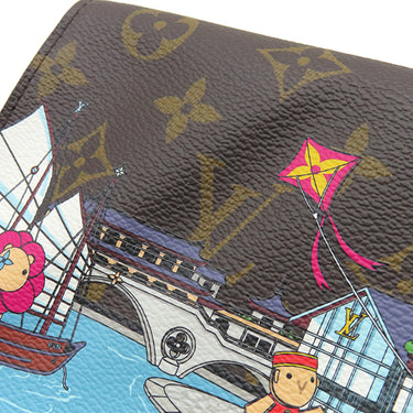 ルイヴィトン LOUIS VUITTON ポシェット フェリシー モノグラム モノグラムキャンバス チェーンウォレット ゴールド金具 ヴィヴィエンヌ チェーンショルダー 茶 赤