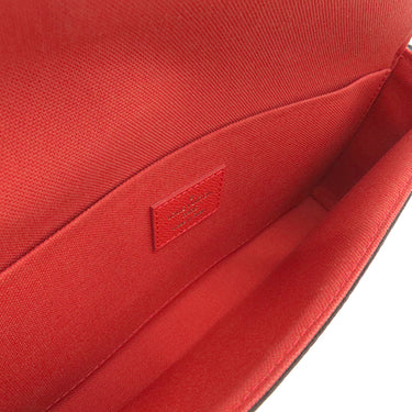 ルイヴィトン LOUIS VUITTON ポシェット フェリシー モノグラム モノグラムキャンバス チェーンウォレット ゴールド金具 ヴィヴィエンヌ チェーンショルダー 茶 赤