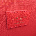 ルイヴィトン LOUIS VUITTON ポシェット フェリシー モノグラム モノグラムキャンバス チェーンウォレット ゴールド金具 ヴィヴィエンヌ チェーンショルダー 茶 赤