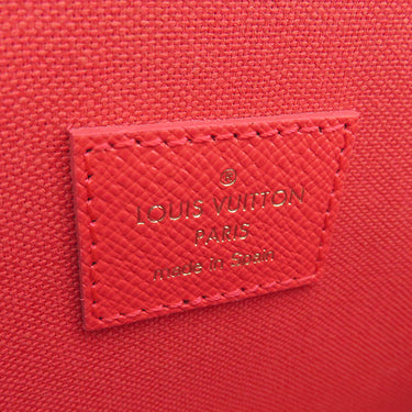 ルイヴィトン LOUIS VUITTON ポシェット フェリシー モノグラム モノグラムキャンバス チェーンウォレット ゴールド金具 ヴィヴィエンヌ チェーンショルダー 茶 赤