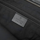 グッチ GUCCI GGインプリメ ショルダーバッグ 201446 ブラック PVC ショルダーバッグ シルバー金具 黒