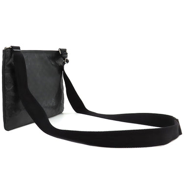 グッチ GUCCI GGインプリメ ショルダーバッグ 201446 ブラック PVC ショルダーバッグ シルバー金具 黒