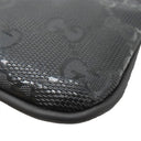 グッチ GUCCI GGインプリメ ショルダーバッグ 201446 ブラック PVC ショルダーバッグ シルバー金具 黒