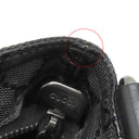 グッチ GUCCI GGインプリメ ショルダーバッグ 201446 ブラック PVC ショルダーバッグ シルバー金具 黒