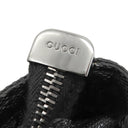グッチ GUCCI GGインプリメ ショルダーバッグ 201446 ブラック PVC ショルダーバッグ シルバー金具 黒