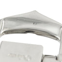 カルティエ Cartier アロンジェ ブラック アリゲーター ベルト シルバー金具 黒