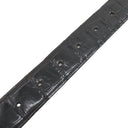 カルティエ Cartier アロンジェ ブラック アリゲーター ベルト シルバー金具 黒