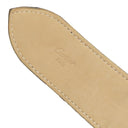 カルティエ Cartier アロンジェ ブラック アリゲーター ベルト シルバー金具 黒