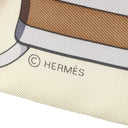 エルメス HERMES ツイリー ジョーヌペール×ローズプードル×グリスパール シルク スカーフ 新品 未使用 【GRAND TRALALA/グラントゥラララ】