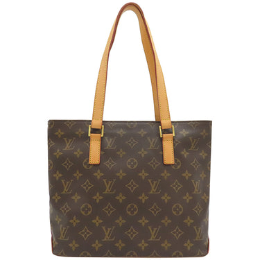 ルイヴィトン LOUIS VUITTON カバ ピアノ M51148 モノグラム モノグラムキャンバス トートバッグ ゴールド金具 茶 ショルダー