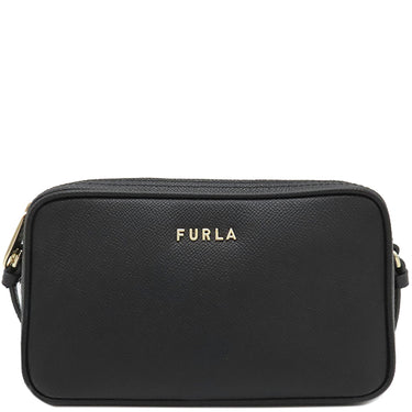 フルラ FURLA リリー カメラバッグ EP59LILBX0306O6000 ブラック レザー ショルダーバッグ ゴールド金具 黒
