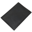 ブルガリ BVLGARI クラシコ ブラック レザー 手帳カバー 黒 パスポートカバー