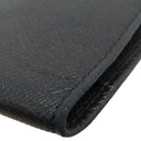 ブルガリ BVLGARI クラシコ ブラック レザー 手帳カバー 黒 パスポートカバー