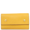 エルメス HERMES セリエ 4連キーケース イエロー系 クシュベル キーケース ゴールド金具 黄色